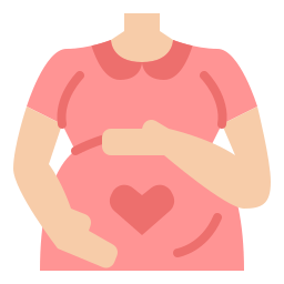 Pregnancy care in Pune illustration of pregnant woman holding baby bump