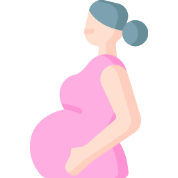 Pregnancy care in Pune showing pregnant woman illustration for maternity services
