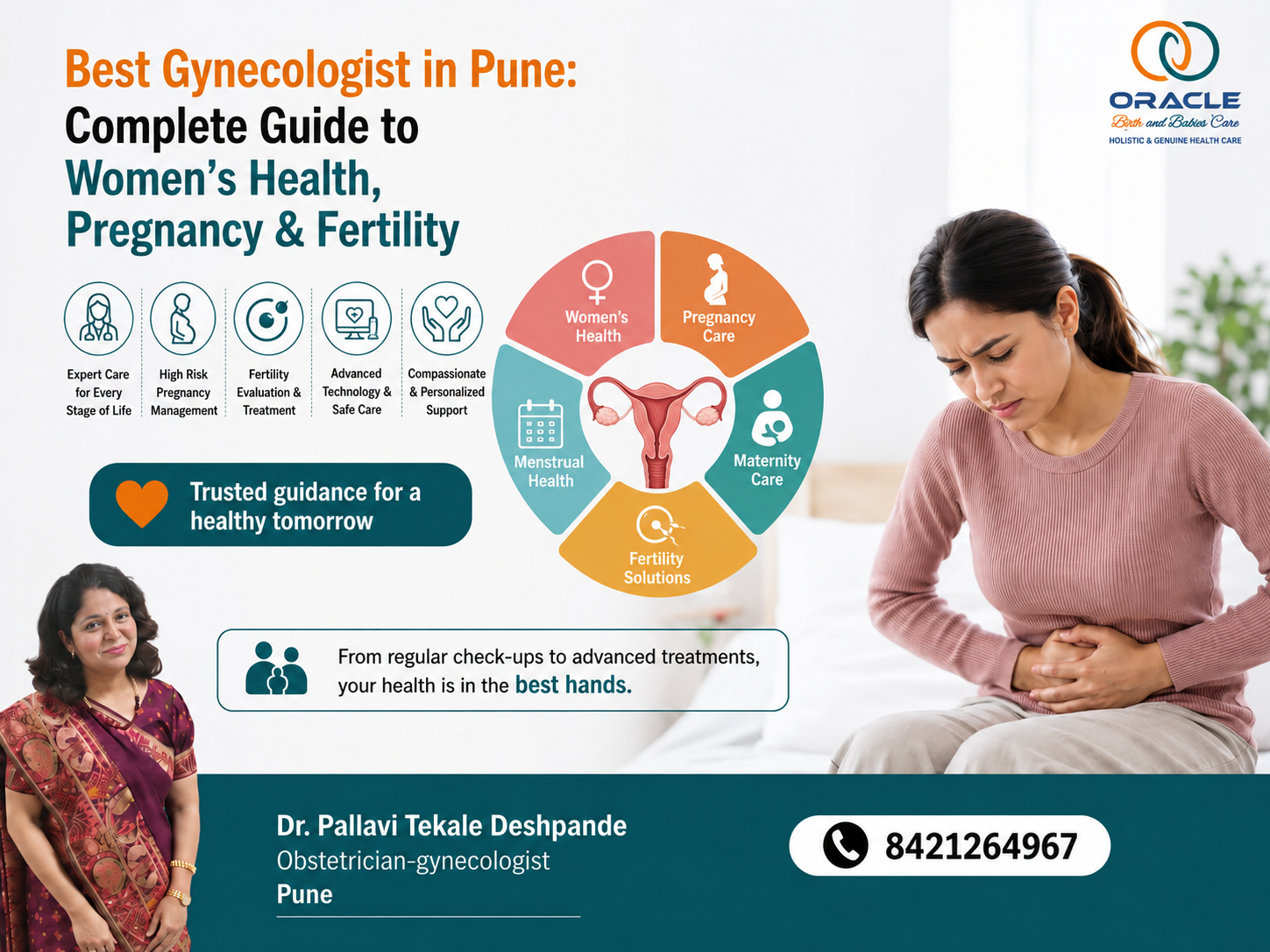 Best Gynecologist in Pune providing comprehensive women’s health, pregnancy, fertility, menstrual health, maternity care, and personalized gynecological support